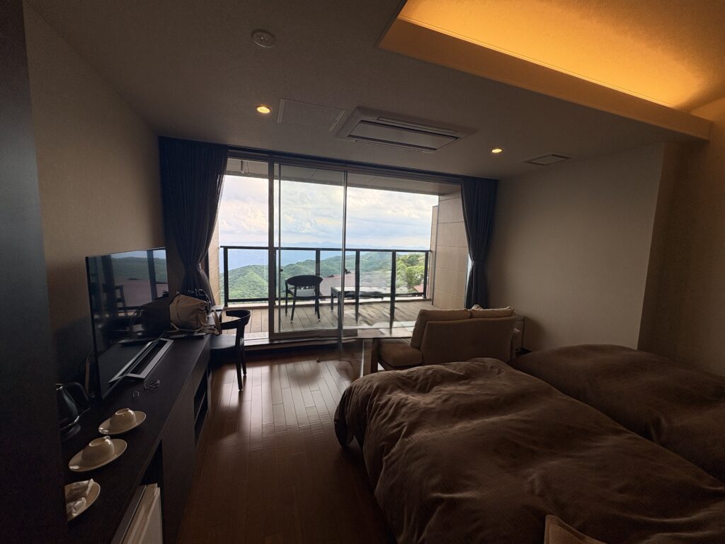 HOTEL星降るビレッジTENGU　ベランダ付き部屋